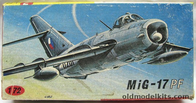 KP 1/72 Mig-17PF Fresco -Czechoslovakia / Indonesian / Egyptian Air Forces plastic model kit
